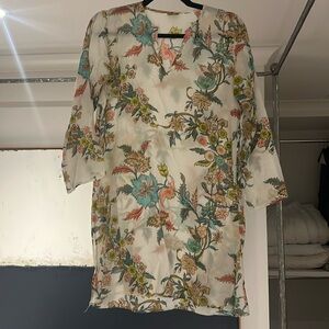 Vintage Roberta roller rabbit swim/beach coverup